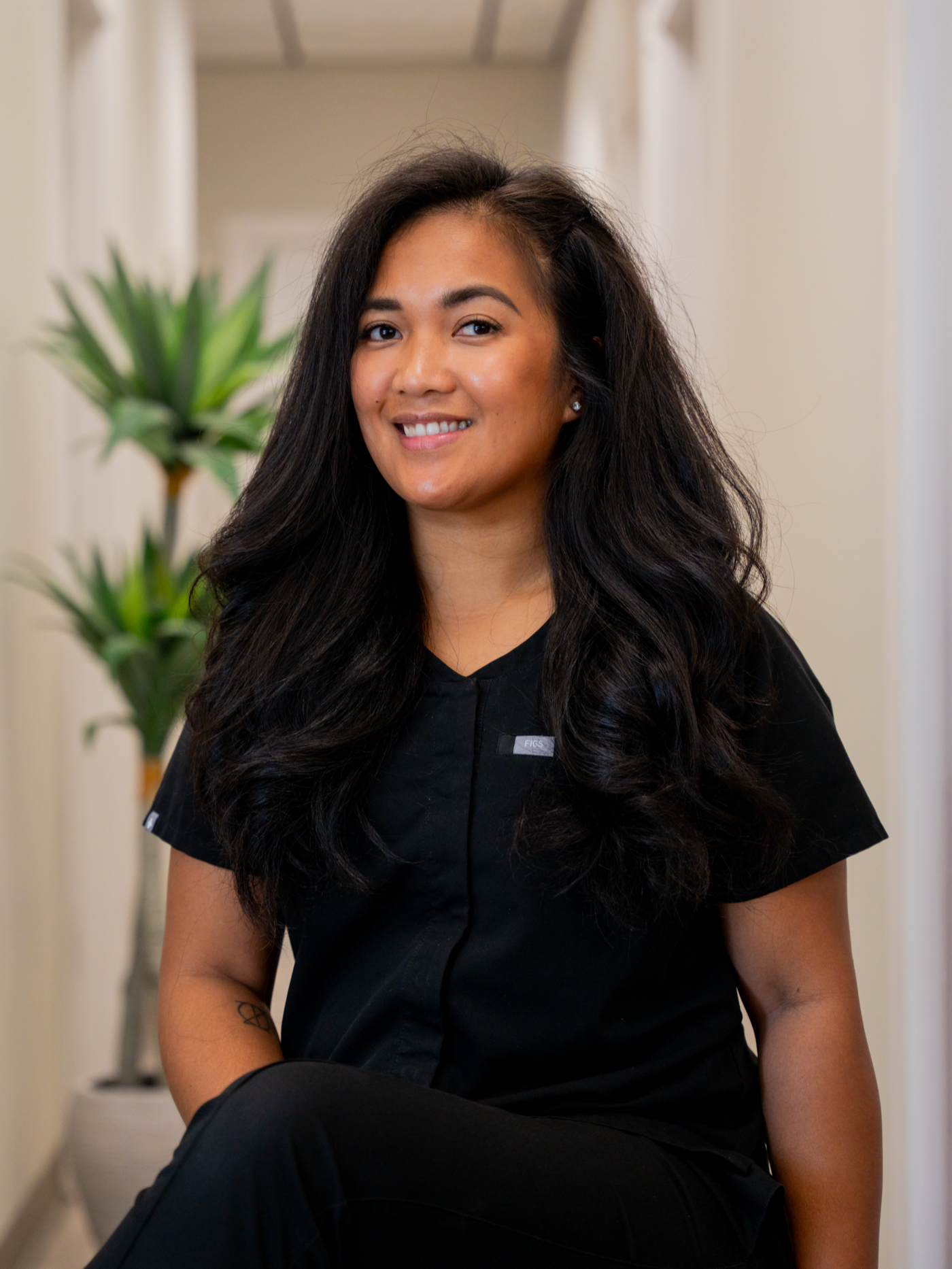 Dr. Dianne Marasigan, naturopathic doctor, in her clinic